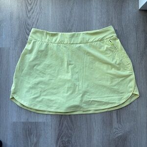 Outdoor Voices Yellow Skort Skirt with pockets